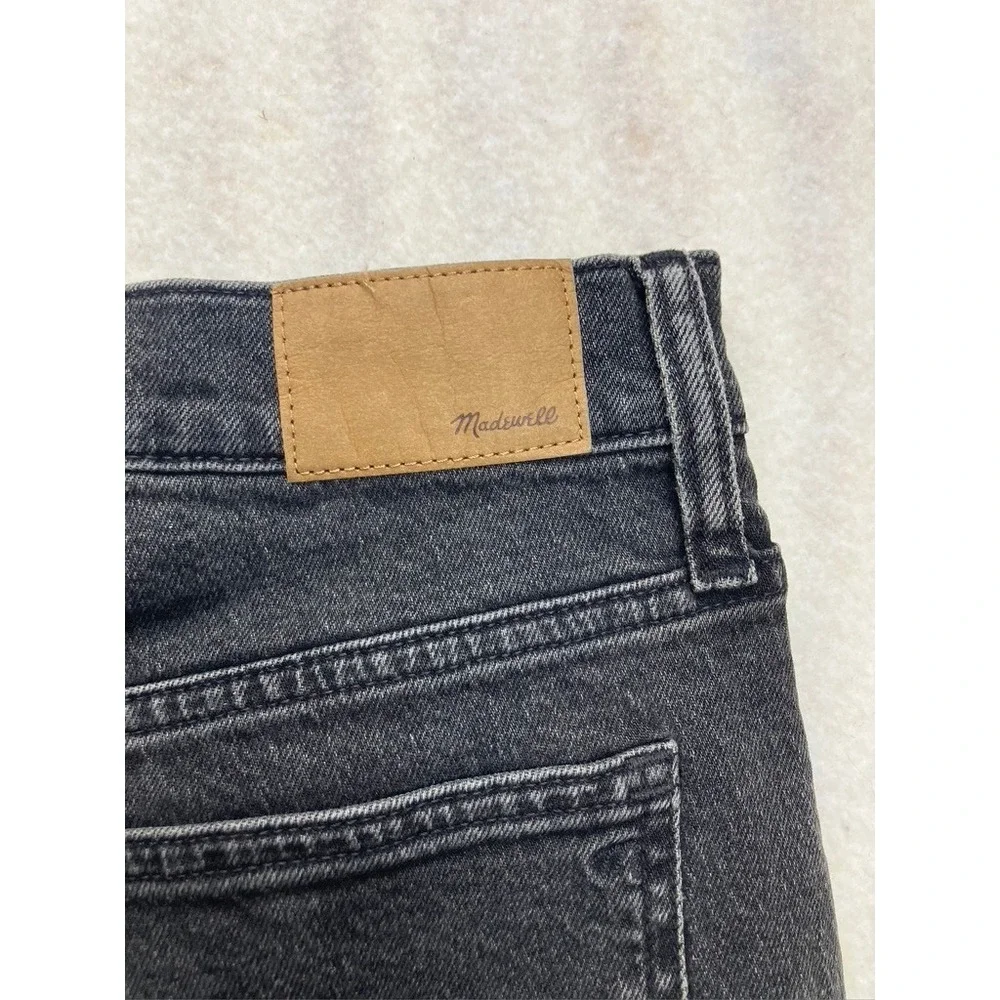Madewell The Perfect Vintage Jean High Rise Lunar Wash‎ Black Denim MD713 29P